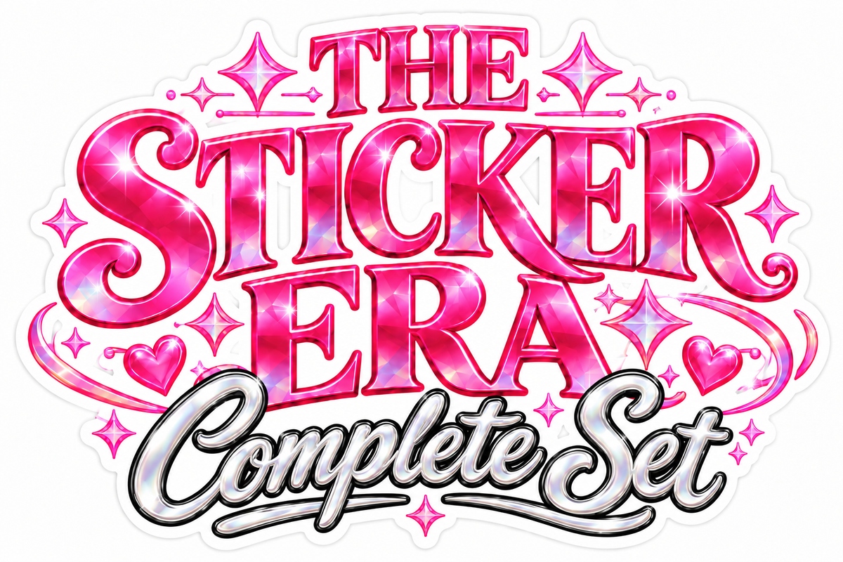 The Sticker Era — Complete 10-Piece Sticker Set