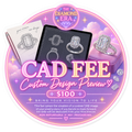 Custom Jewelry CAD Design Fee