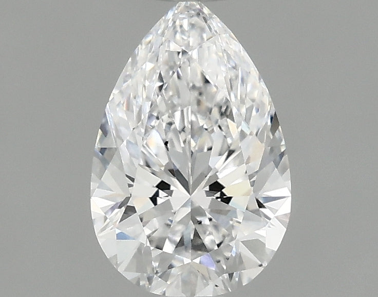 1.05 carat pear lab-grown diamond, D VS2