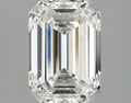 2.10 carat emerald lab-grown diamond, F VVS2