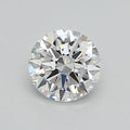 0.40 carat round lab-grown diamond, D VVS2