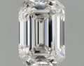 1.05 carat emerald lab-grown diamond, F VVS2