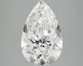 3.57 carat pear lab-grown diamond, F VVS2