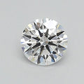 0.40 carat round lab-grown diamond, D VVS2