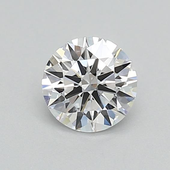 0.40 carat round lab-grown diamond, D VVS2