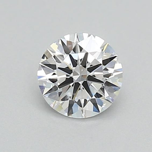 0.40 carat round lab-grown diamond, D VVS2