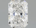 1.08 carat radiant lab-grown diamond, F VS1