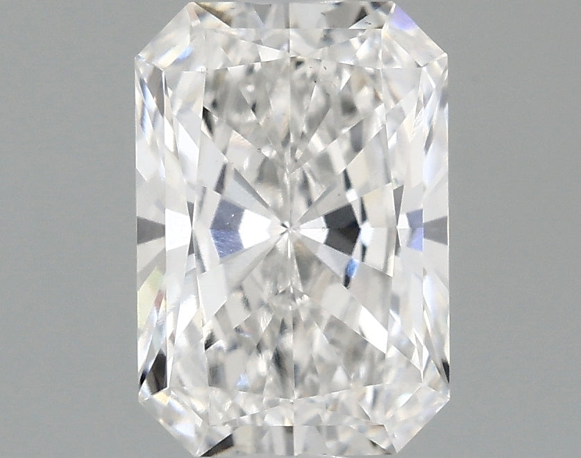 1.08 carat radiant lab-grown diamond, F VS1