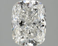 2.02 carat cushion lab-grown diamond, F VS1