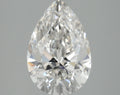 2.01 carat pear lab-grown diamond, F VS2