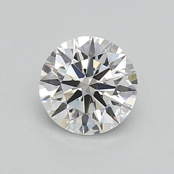 0.40 carat round lab-grown diamond, D VVS2