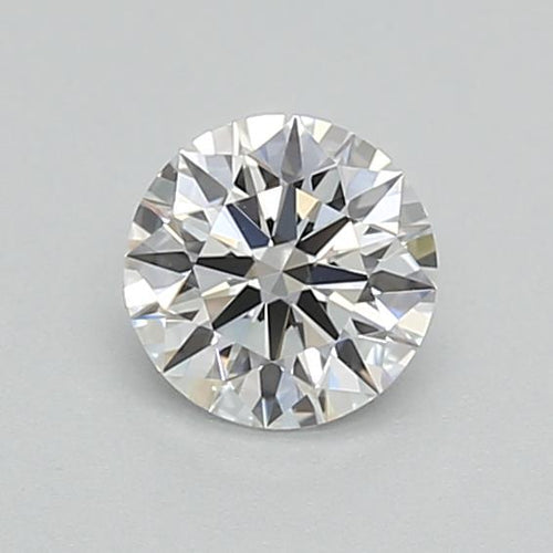 0.40 carat round lab-grown diamond, D VVS2