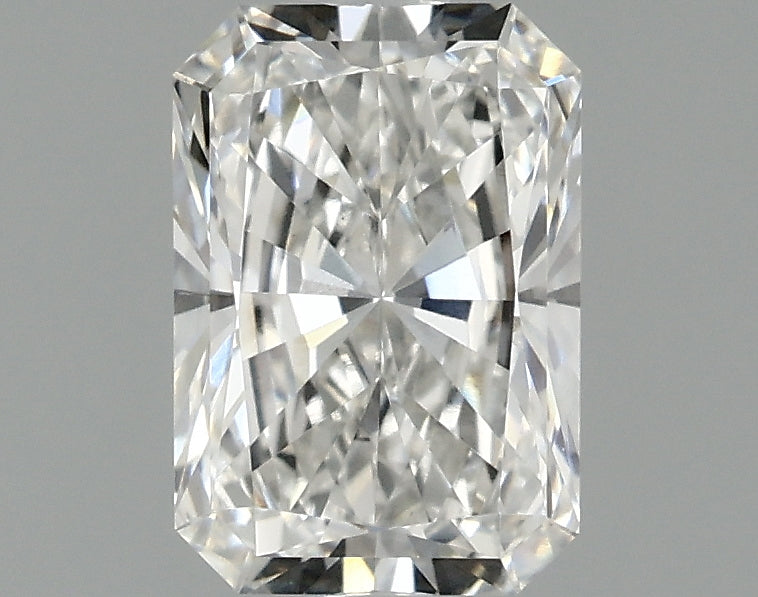 1.08 carat radiant lab-grown diamond, F VS1