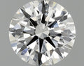 0.98 carat round brilliant lab-grown diamond, F VVS2