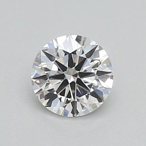 0.40 carat round lab-grown diamond, D VVS2