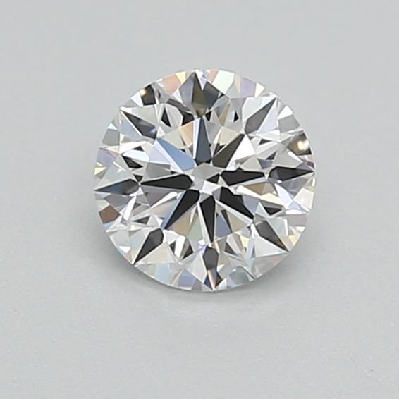 0.40 carat round lab-grown diamond, D VVS2