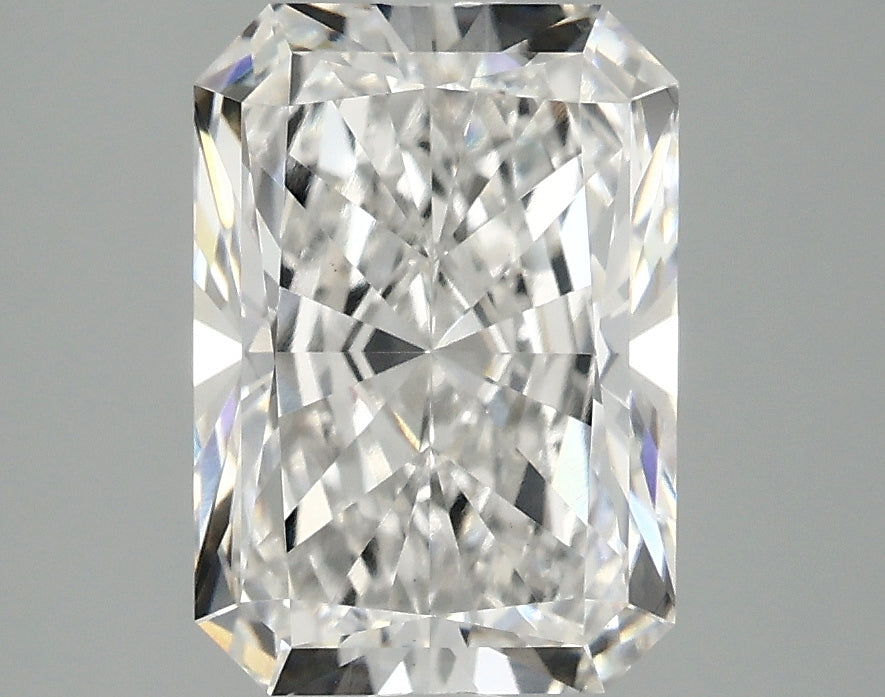 3.10 carat radiant lab-grown diamond, F VS1