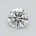 0.41 carat round lab-grown diamond, D VVS2