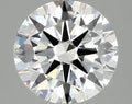 1.96 carat round brilliant lab-grown diamond, E VVS2