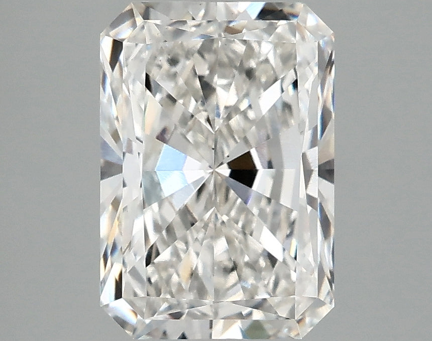 3.10 carat radiant lab-grown diamond, F VS1