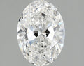 1.10 carat oval lab-grown diamond, D VS2
