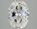 1.98 carat oval lab-grown diamond, F VVS1