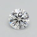 0.40 carat round lab-grown diamond, D VVS2