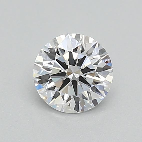 0.40 carat round lab-grown diamond, D VVS2