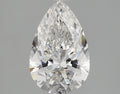 1.59 carat pear lab-grown diamond, F VVS2