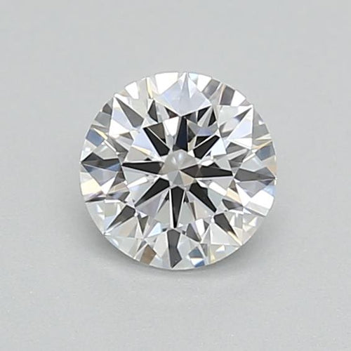 0.40 carat round lab-grown diamond, D VVS2